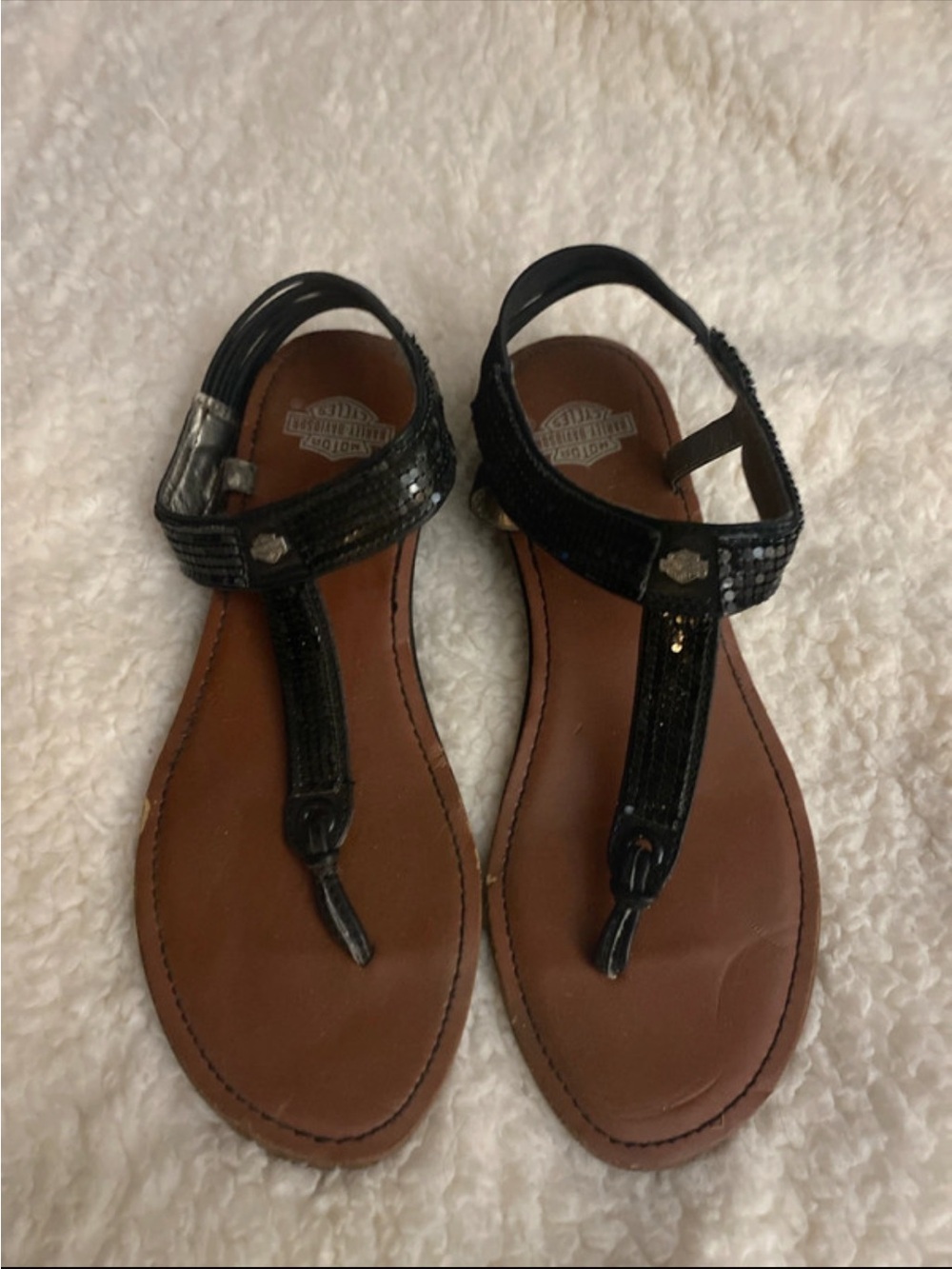 Harley Davidson Sandals. Size 7.5